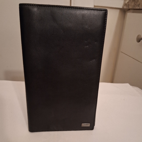 Black Wallet Collection Leather Made In Italy - Picture 1 of 12